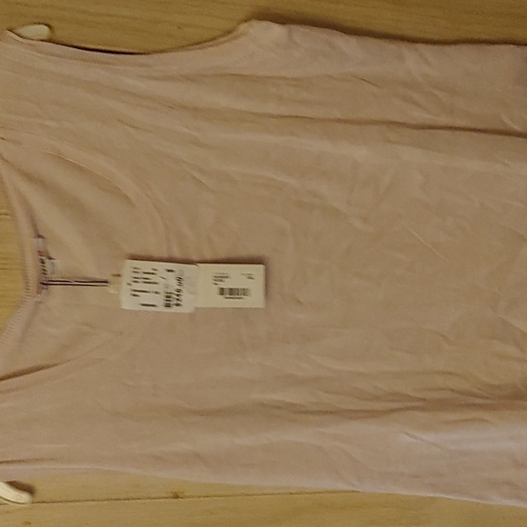 Rodier NWT Silk Cotton Light Pink Tank Top New Size XXL Vintage Plus Size Top - Picture 9 of 9